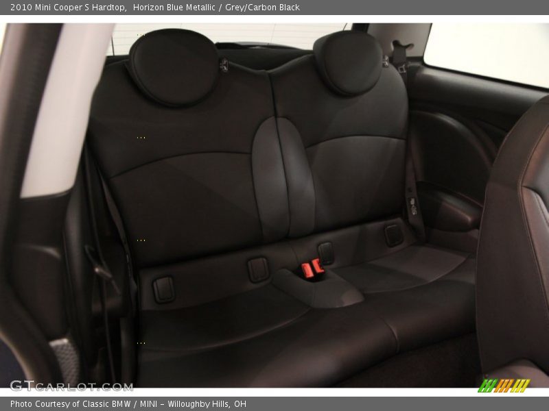 Horizon Blue Metallic / Grey/Carbon Black 2010 Mini Cooper S Hardtop