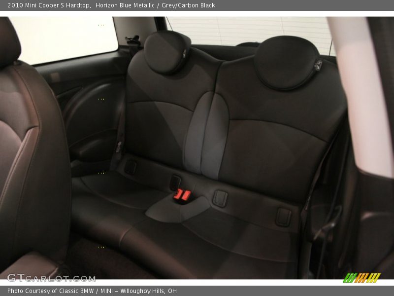 Horizon Blue Metallic / Grey/Carbon Black 2010 Mini Cooper S Hardtop
