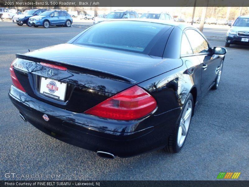 Black / Ash 2005 Mercedes-Benz SL 500 Roadster