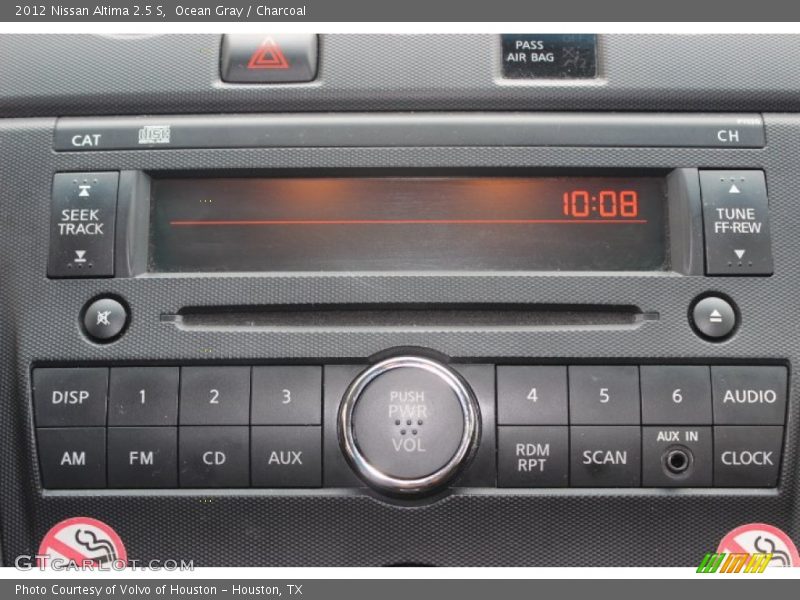 Ocean Gray / Charcoal 2012 Nissan Altima 2.5 S