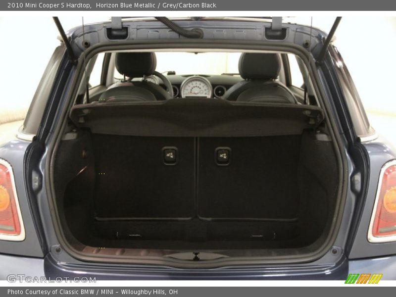 Horizon Blue Metallic / Grey/Carbon Black 2010 Mini Cooper S Hardtop