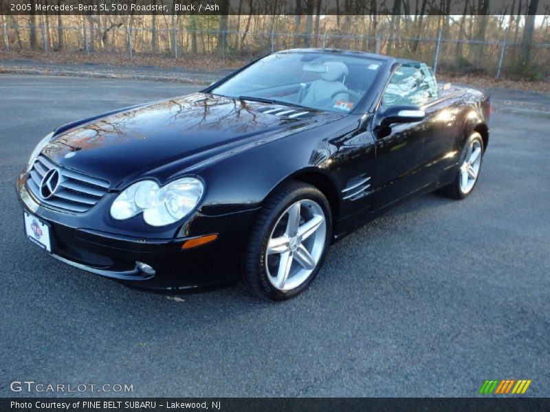 Black / Ash 2005 Mercedes-Benz SL 500 Roadster