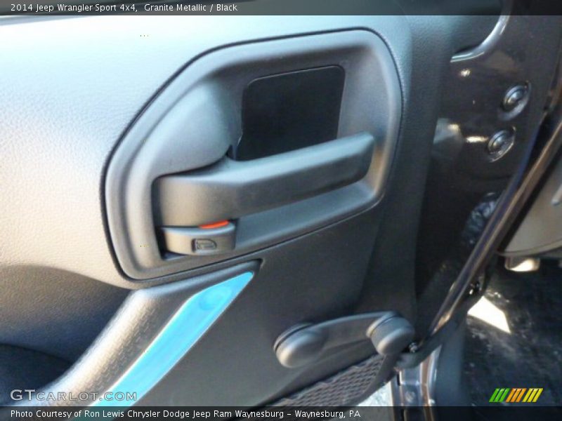 Granite Metallic / Black 2014 Jeep Wrangler Sport 4x4