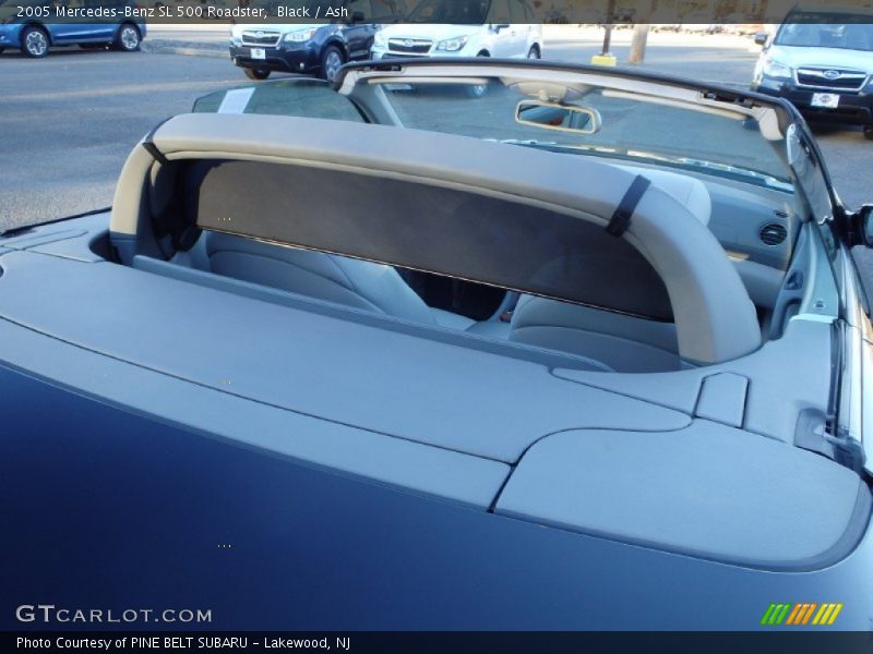 Black / Ash 2005 Mercedes-Benz SL 500 Roadster