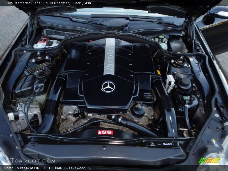 Black / Ash 2005 Mercedes-Benz SL 500 Roadster