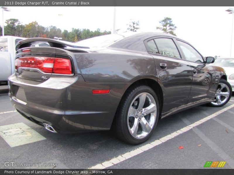 Granite Crystal / Black 2013 Dodge Charger R/T