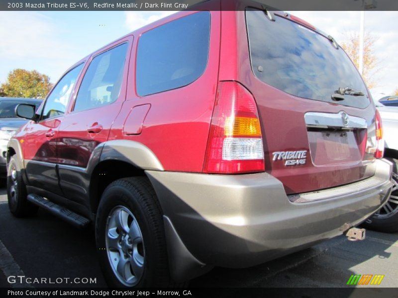 Redfire Metallic / Dark Flint Gray 2003 Mazda Tribute ES-V6