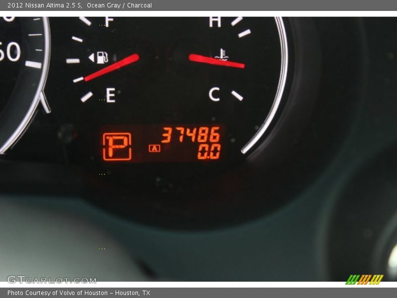Ocean Gray / Charcoal 2012 Nissan Altima 2.5 S