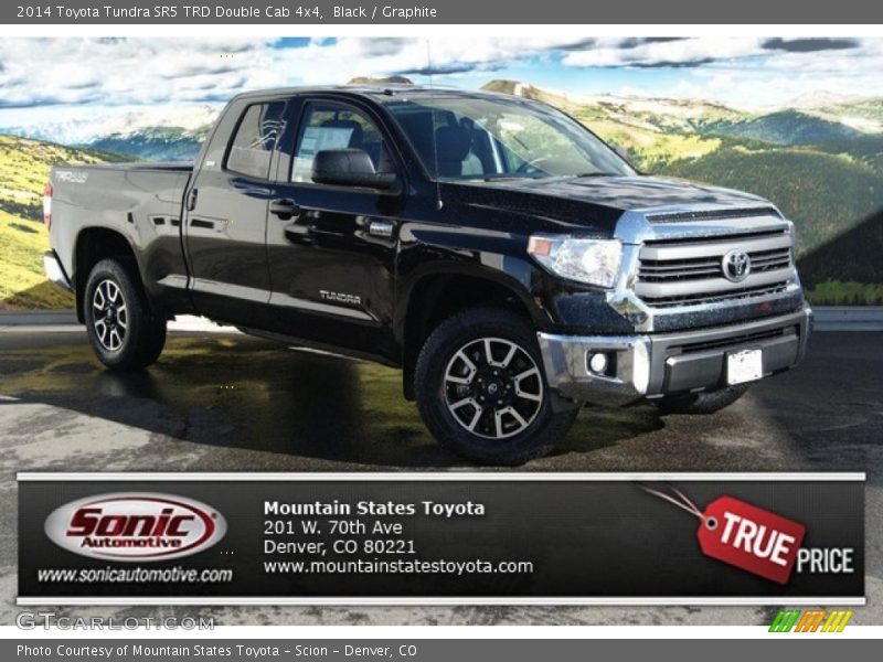 Black / Graphite 2014 Toyota Tundra SR5 TRD Double Cab 4x4