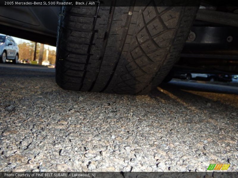 Black / Ash 2005 Mercedes-Benz SL 500 Roadster