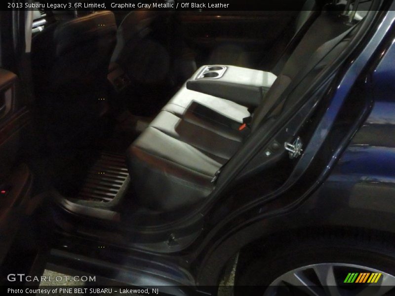 Graphite Gray Metallic / Off Black Leather 2013 Subaru Legacy 3.6R Limited