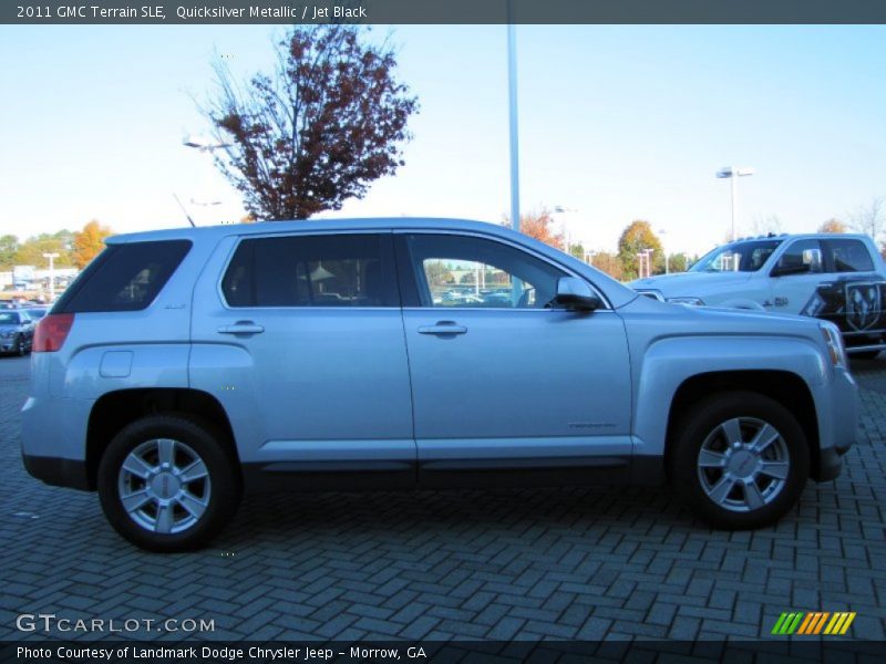 Quicksilver Metallic / Jet Black 2011 GMC Terrain SLE