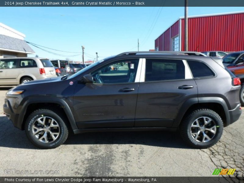  2014 Cherokee Trailhawk 4x4 Granite Crystal Metallic