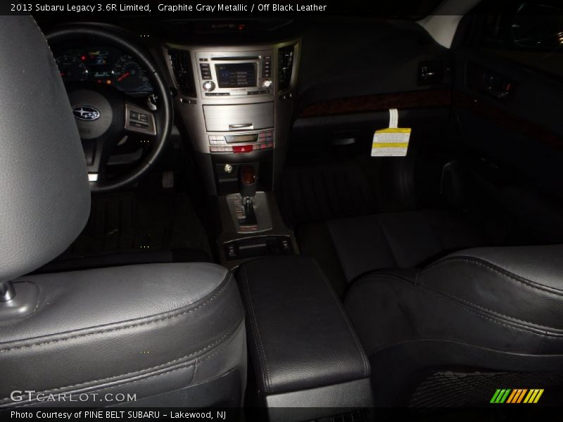 Graphite Gray Metallic / Off Black Leather 2013 Subaru Legacy 3.6R Limited