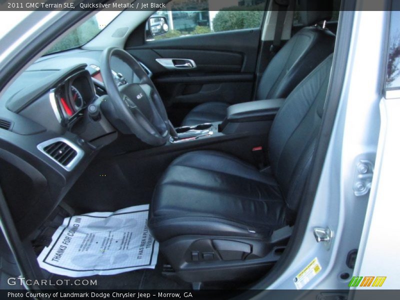 Quicksilver Metallic / Jet Black 2011 GMC Terrain SLE