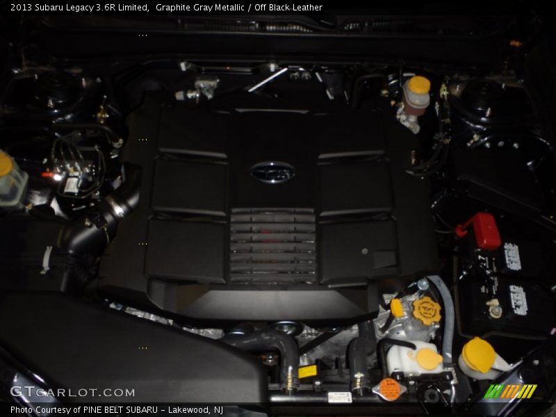 Graphite Gray Metallic / Off Black Leather 2013 Subaru Legacy 3.6R Limited
