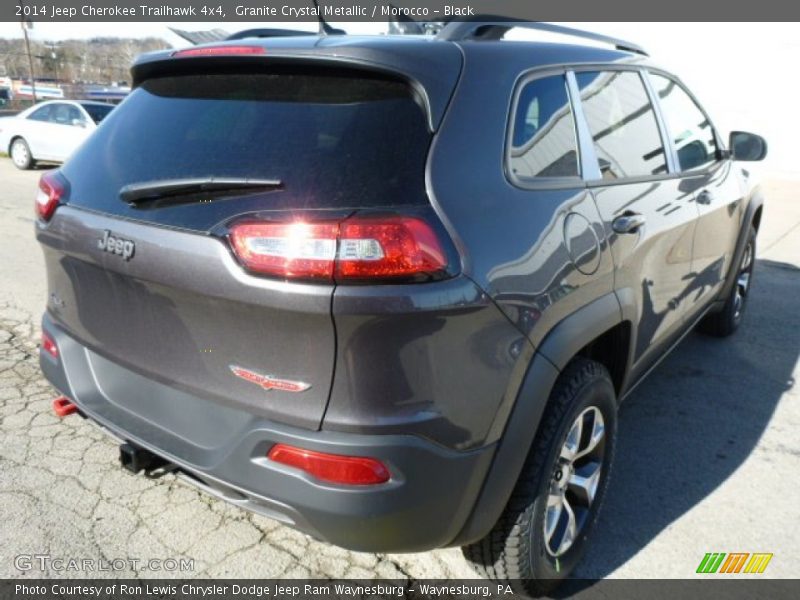 Granite Crystal Metallic / Morocco - Black 2014 Jeep Cherokee Trailhawk 4x4