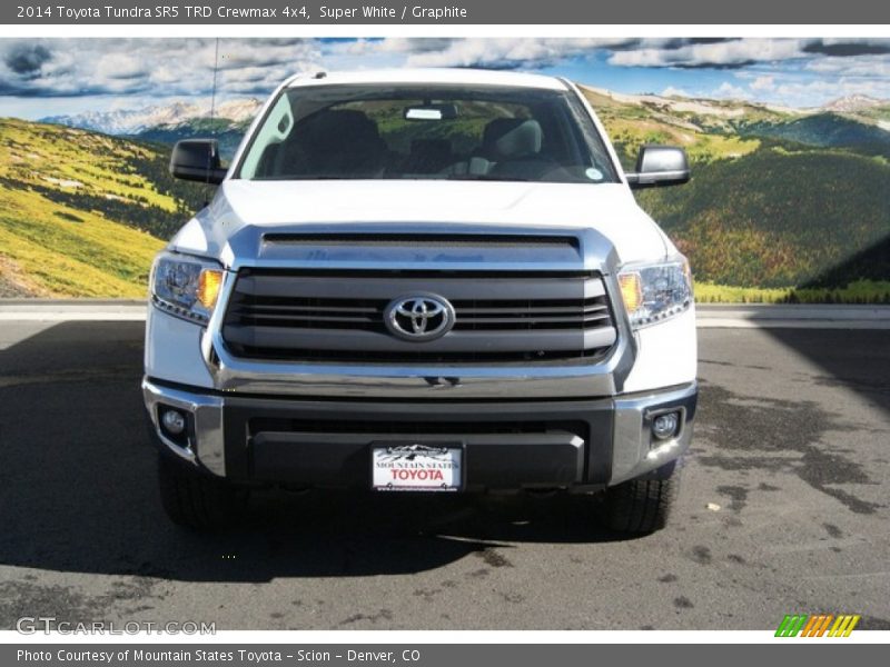 Super White / Graphite 2014 Toyota Tundra SR5 TRD Crewmax 4x4