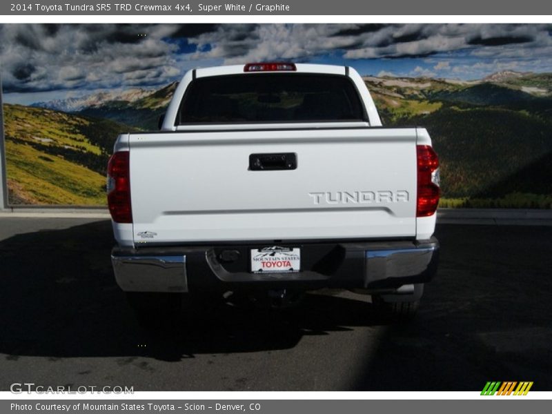 Super White / Graphite 2014 Toyota Tundra SR5 TRD Crewmax 4x4