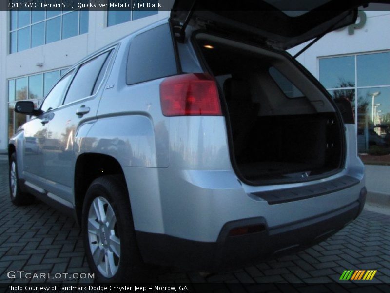 Quicksilver Metallic / Jet Black 2011 GMC Terrain SLE