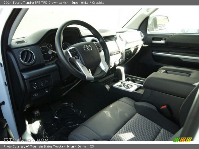 Super White / Graphite 2014 Toyota Tundra SR5 TRD Crewmax 4x4