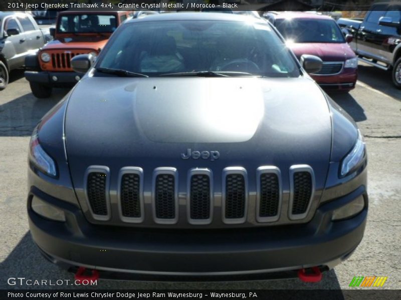 Granite Crystal Metallic / Morocco - Black 2014 Jeep Cherokee Trailhawk 4x4