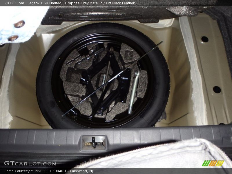Graphite Gray Metallic / Off Black Leather 2013 Subaru Legacy 3.6R Limited