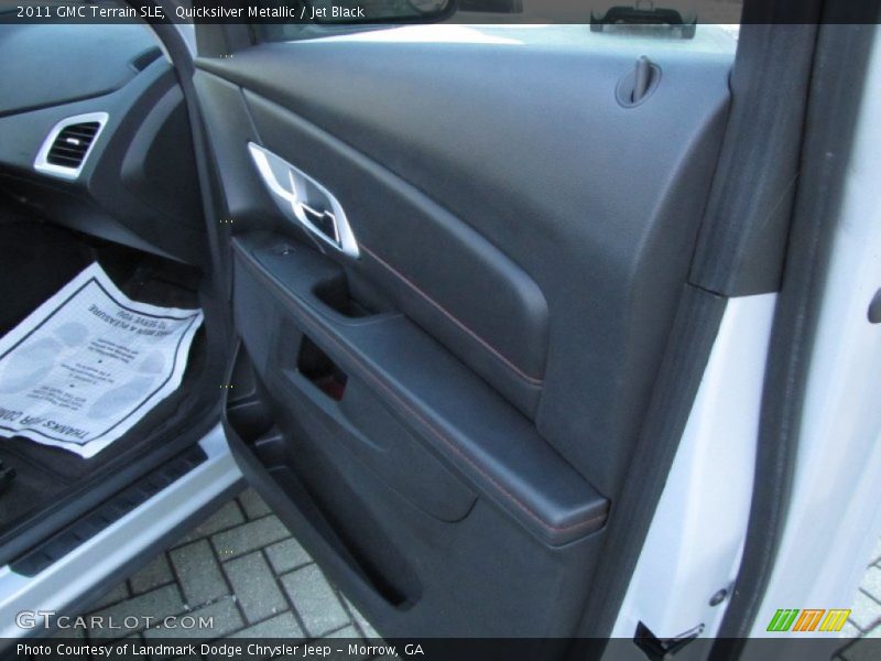 Quicksilver Metallic / Jet Black 2011 GMC Terrain SLE