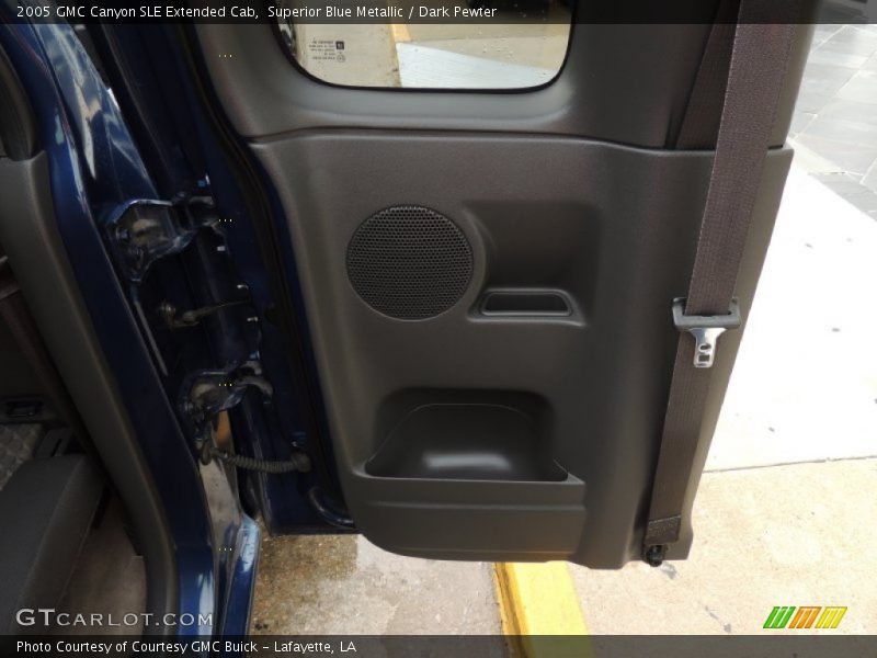 Superior Blue Metallic / Dark Pewter 2005 GMC Canyon SLE Extended Cab