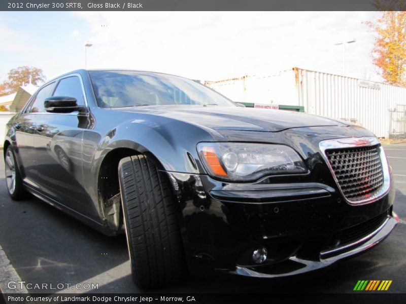 Gloss Black / Black 2012 Chrysler 300 SRT8