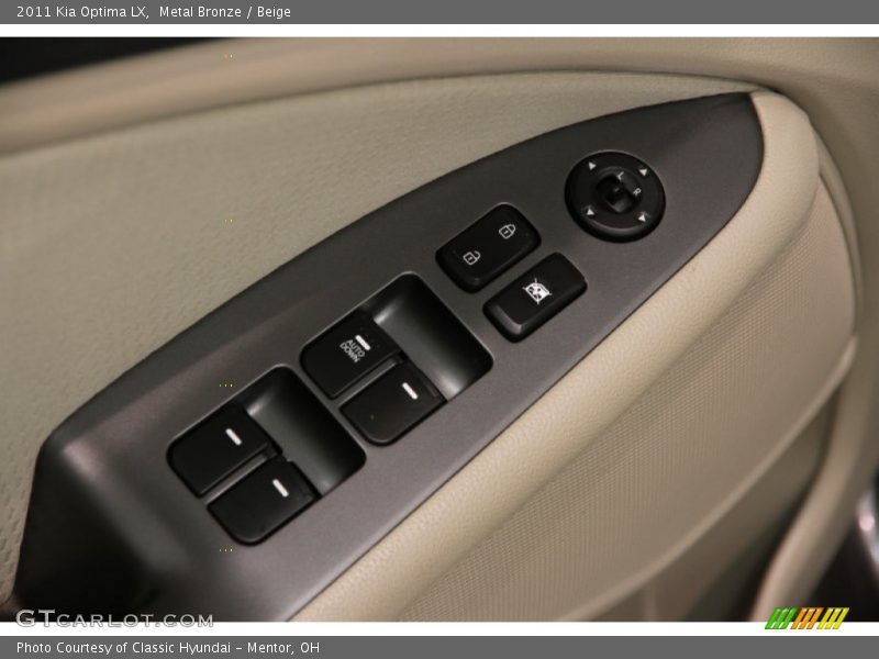 Metal Bronze / Beige 2011 Kia Optima LX