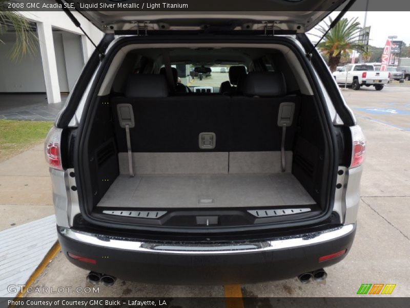 Liquid Silver Metallic / Light Titanium 2008 GMC Acadia SLE