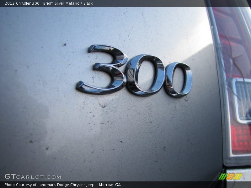 Bright Silver Metallic / Black 2012 Chrysler 300