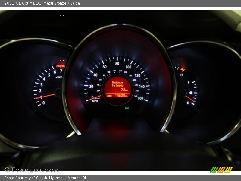 Metal Bronze / Beige 2011 Kia Optima LX