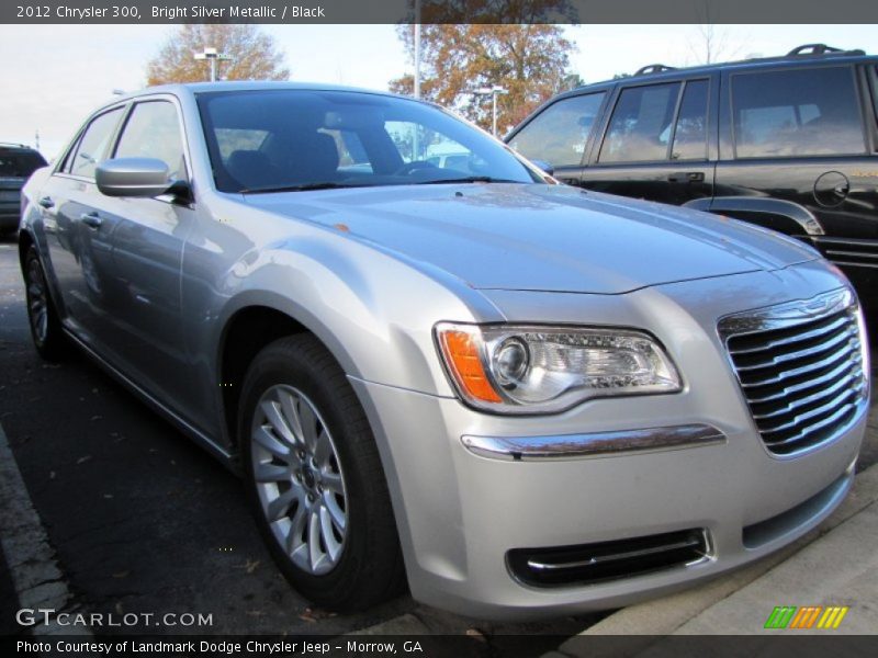 Bright Silver Metallic / Black 2012 Chrysler 300
