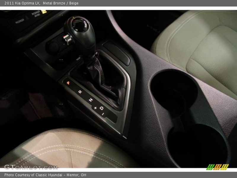 Metal Bronze / Beige 2011 Kia Optima LX