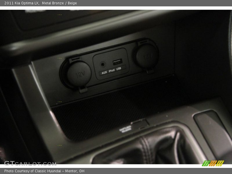 Metal Bronze / Beige 2011 Kia Optima LX