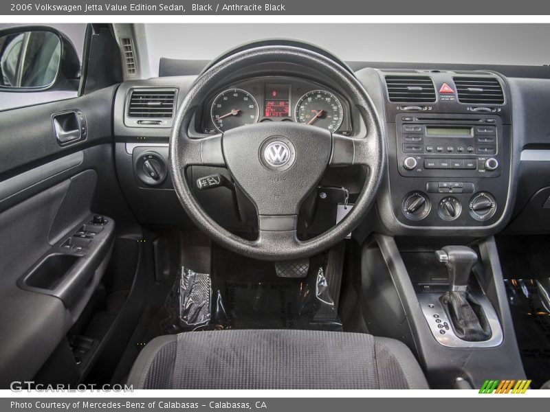 Black / Anthracite Black 2006 Volkswagen Jetta Value Edition Sedan