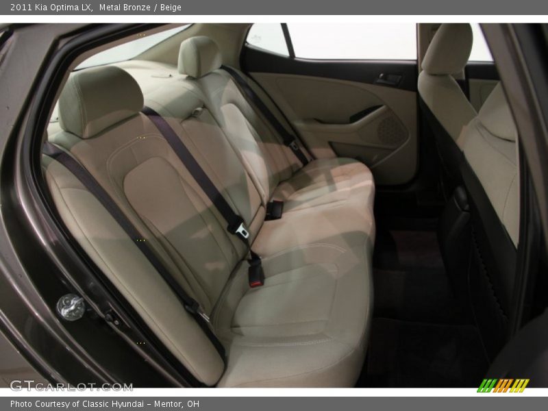 Metal Bronze / Beige 2011 Kia Optima LX