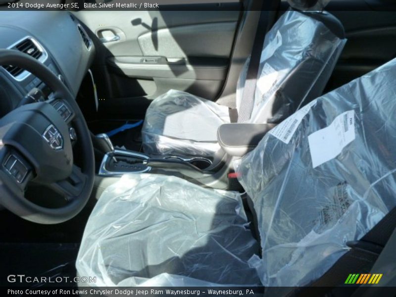 Billet Silver Metallic / Black 2014 Dodge Avenger SE