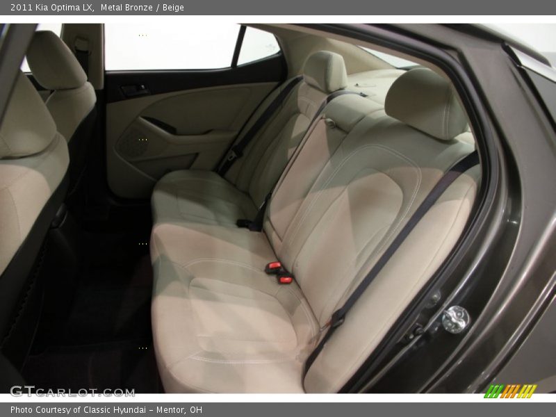 Metal Bronze / Beige 2011 Kia Optima LX