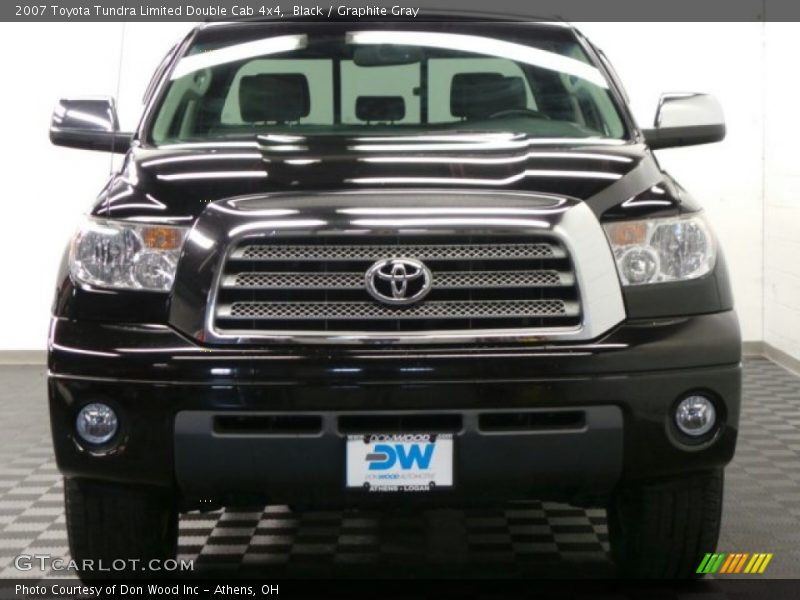 Black / Graphite Gray 2007 Toyota Tundra Limited Double Cab 4x4