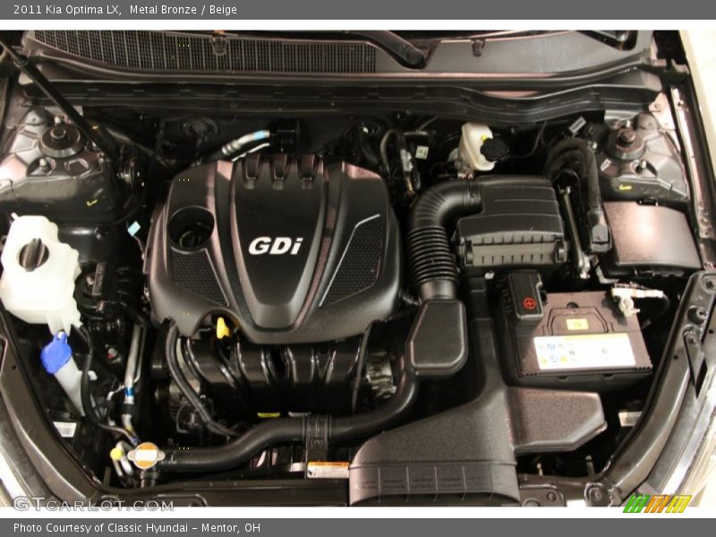 Metal Bronze / Beige 2011 Kia Optima LX