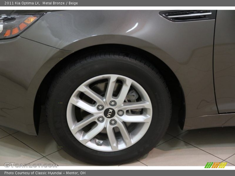 Metal Bronze / Beige 2011 Kia Optima LX