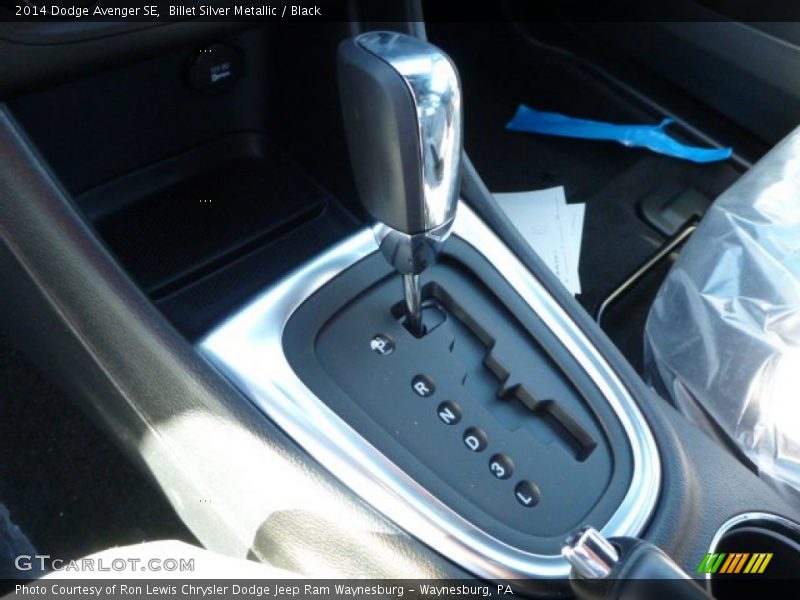 Billet Silver Metallic / Black 2014 Dodge Avenger SE