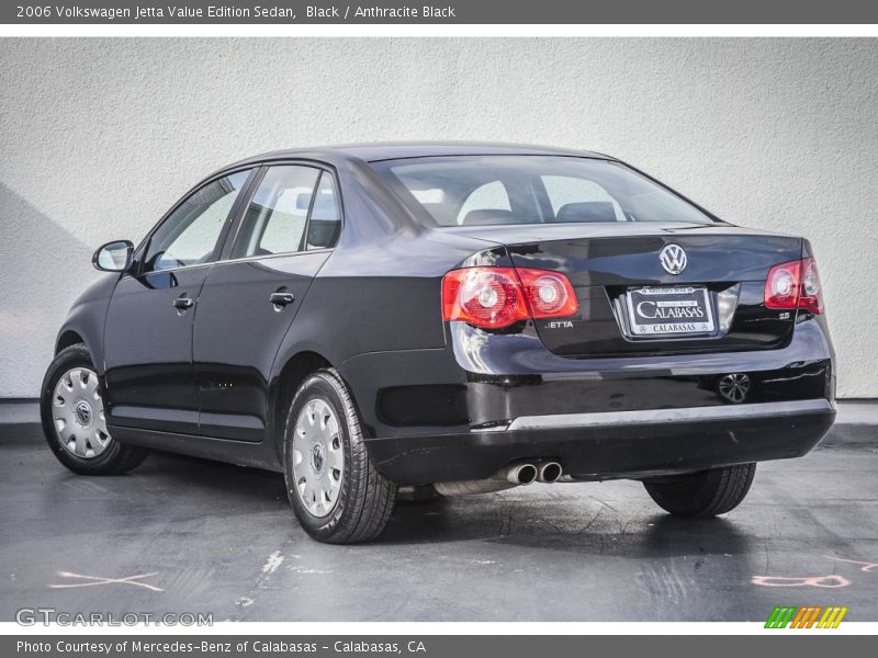 Black / Anthracite Black 2006 Volkswagen Jetta Value Edition Sedan