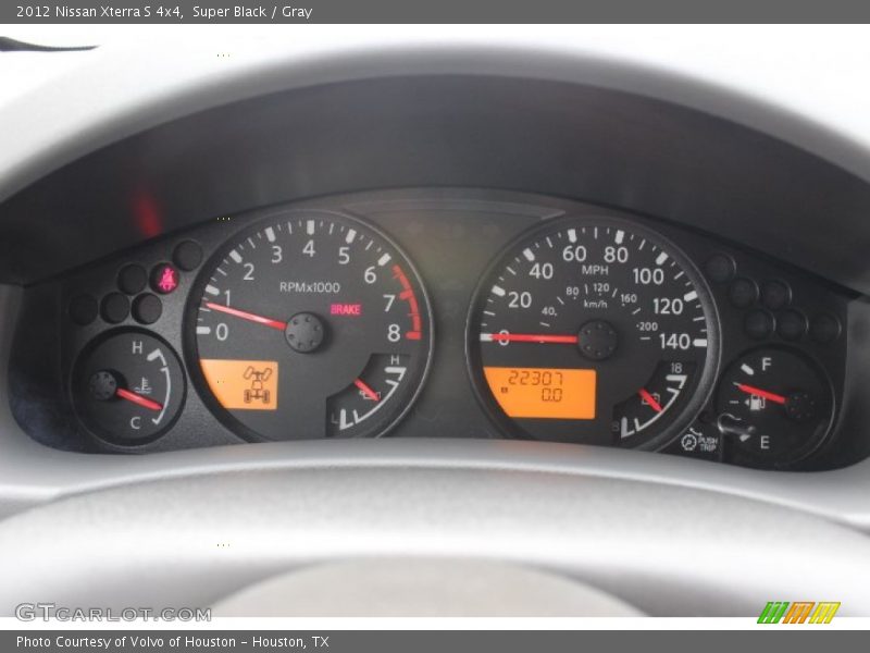 Super Black / Gray 2012 Nissan Xterra S 4x4