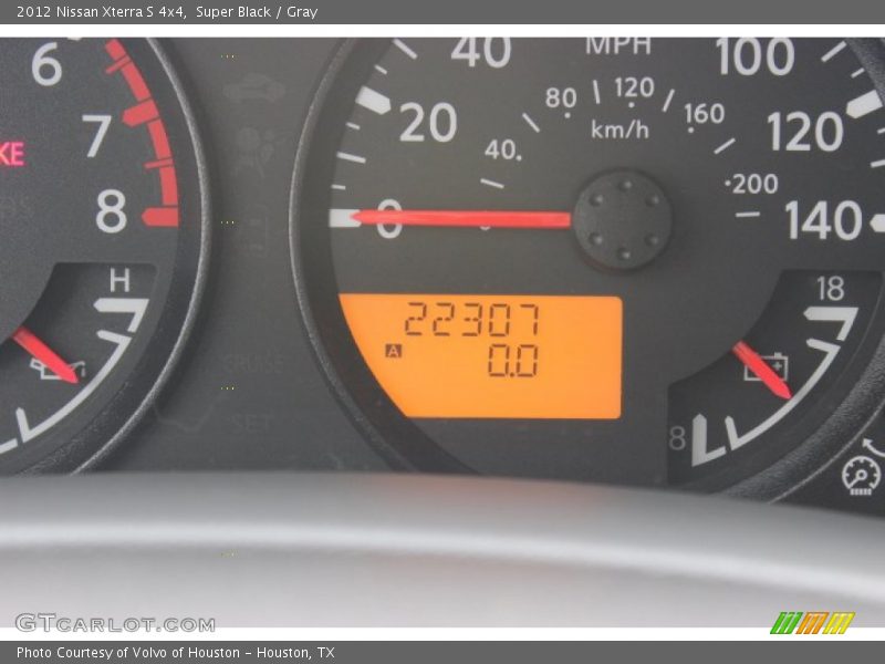Super Black / Gray 2012 Nissan Xterra S 4x4