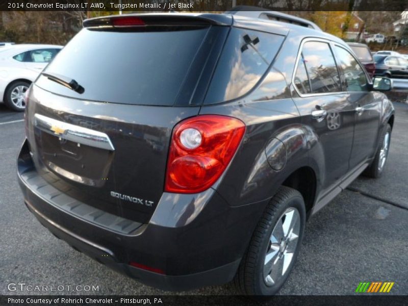Tungsten Metallic / Jet Black 2014 Chevrolet Equinox LT AWD
