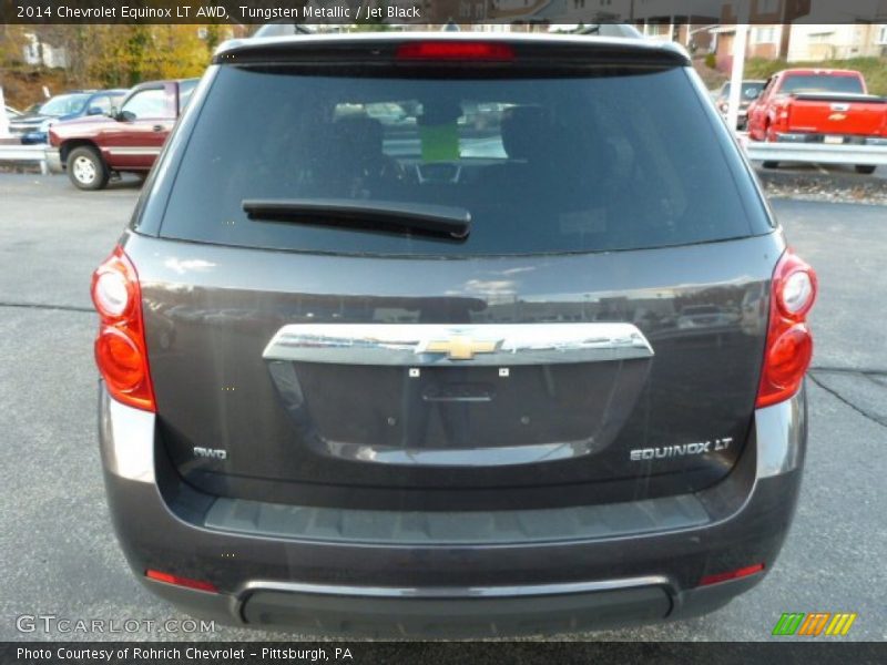 Tungsten Metallic / Jet Black 2014 Chevrolet Equinox LT AWD